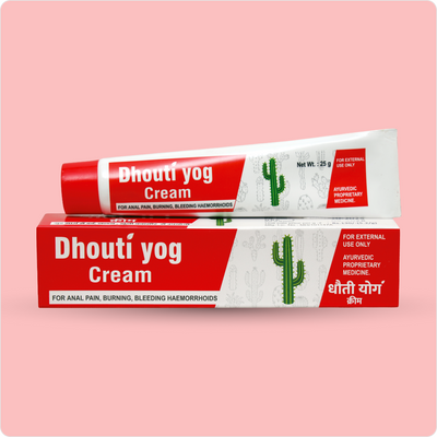Dhouti Yog - Ayurvedic Herbal Anti-Piles Cream