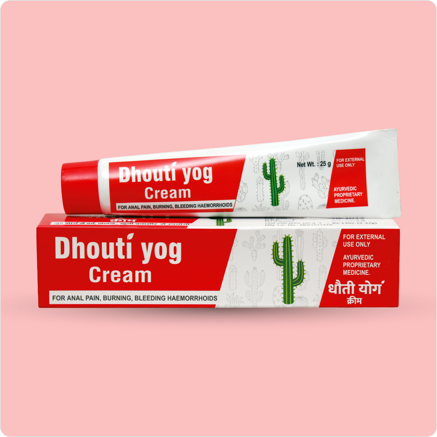 Dhouti Yog - Ayurvedic Herbal Anti-Piles Cream